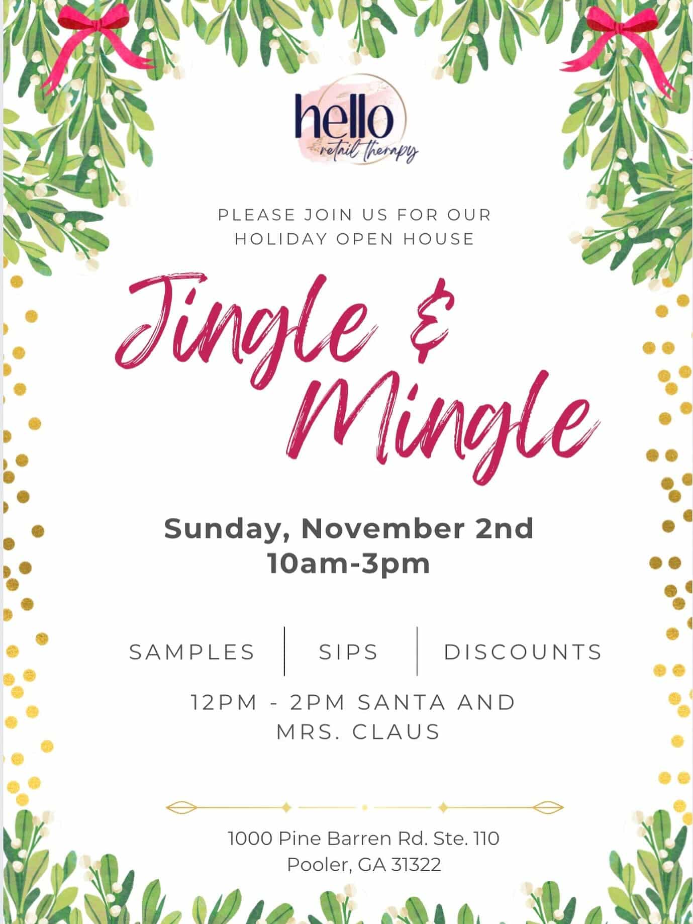 Hello Retail Therapy_Jungle Mingle